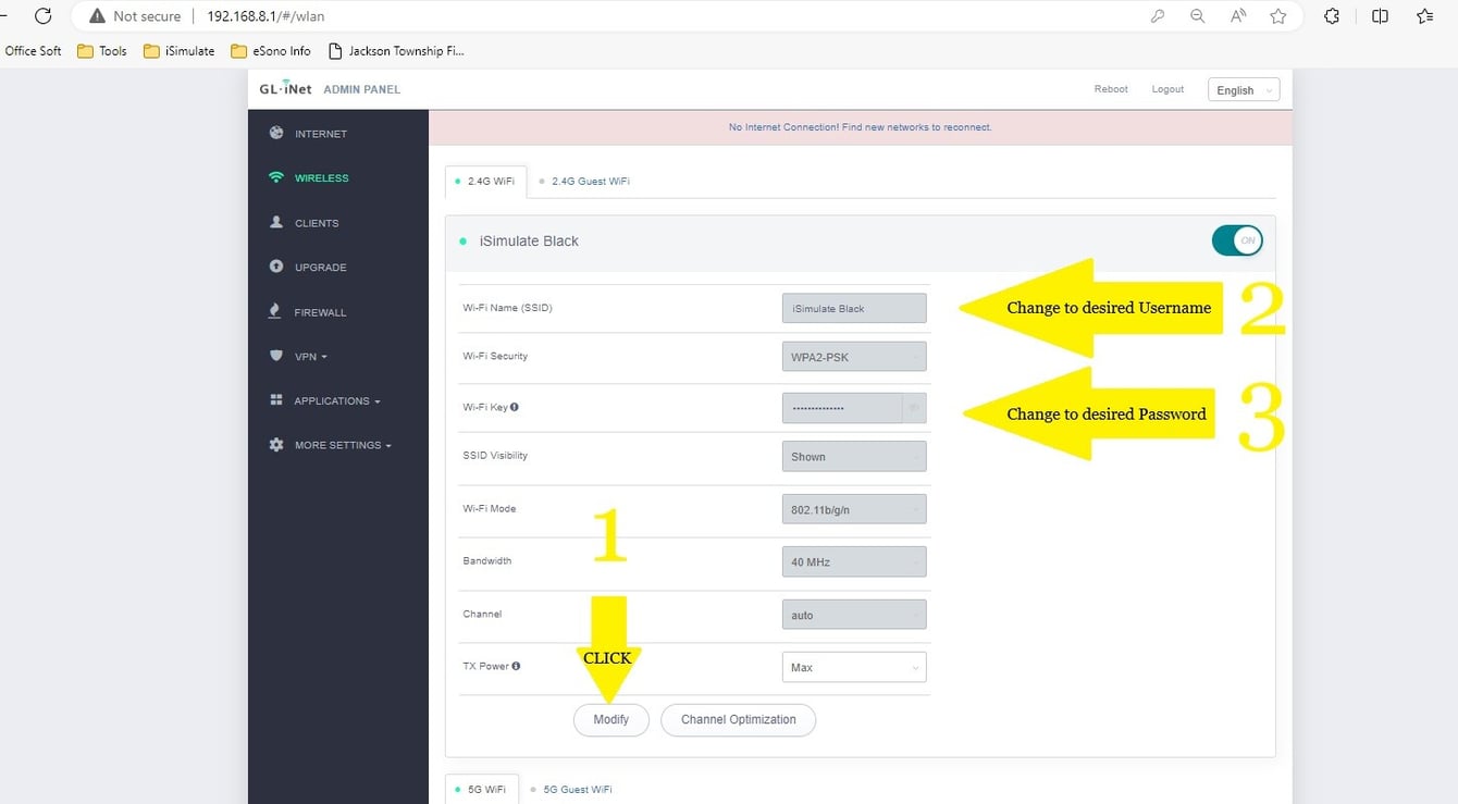 Why isn't my device detecting the iSimulate router? How can I fix ...